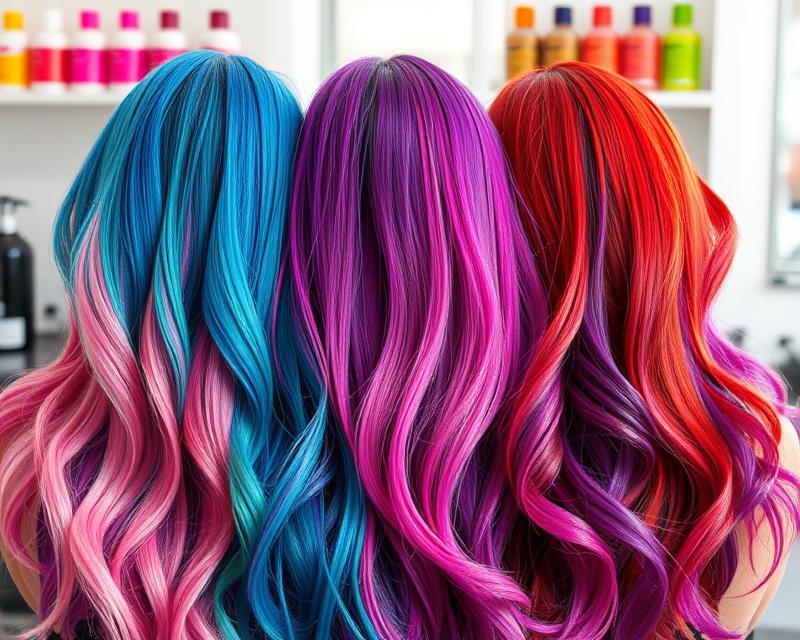 Zmywalna koloryzacja włosów – co warto wiedzieć o farbach?