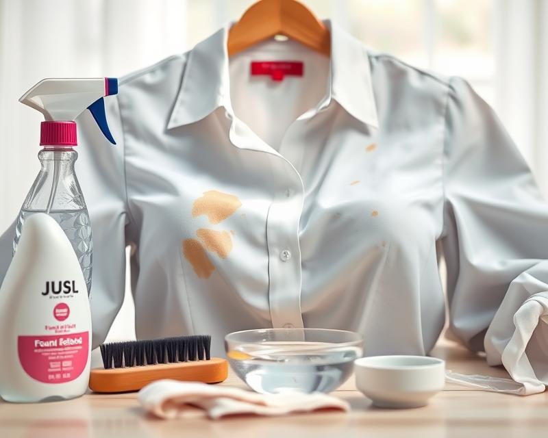 Jak skutecznie zmyć podkład z bluzki? Sprawdzone metody i porady