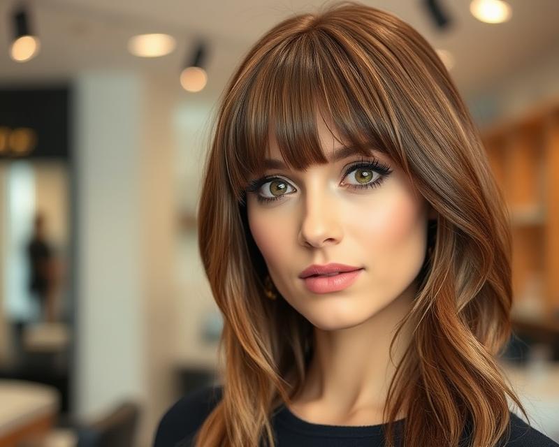 Grzywka na boki – stylizacja, długość i kosmetyki do fryzury