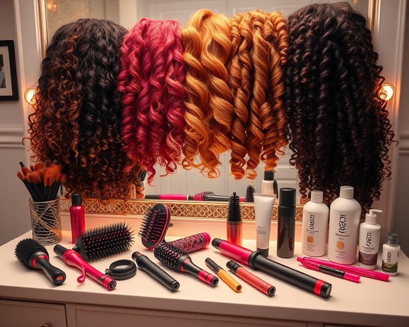 Stylizacja kręconych włosów: Poradnik krok po kroku