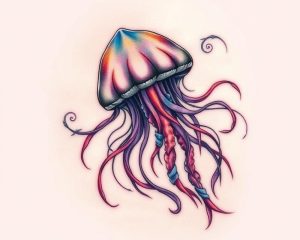 Tatuaż meduzy – symbolika, style i inspiracje dla kobiet
