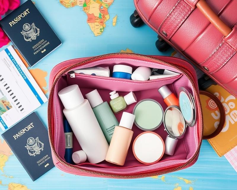 Kosmetyki podróżne: Jak spakować i co zabrać w trasę?