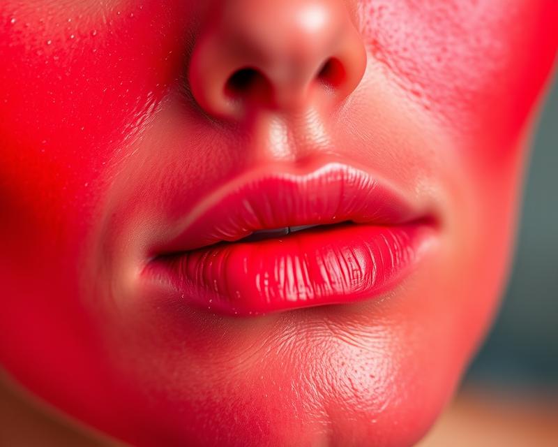 Czerwona twarz po kwasach – przyczyny, objawy i pielęgnacja