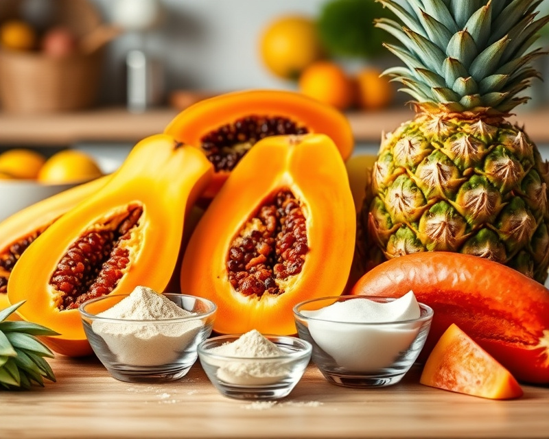 Papaina bromelaina: co warto wiedzieć i jak wdrożyć w praktyce