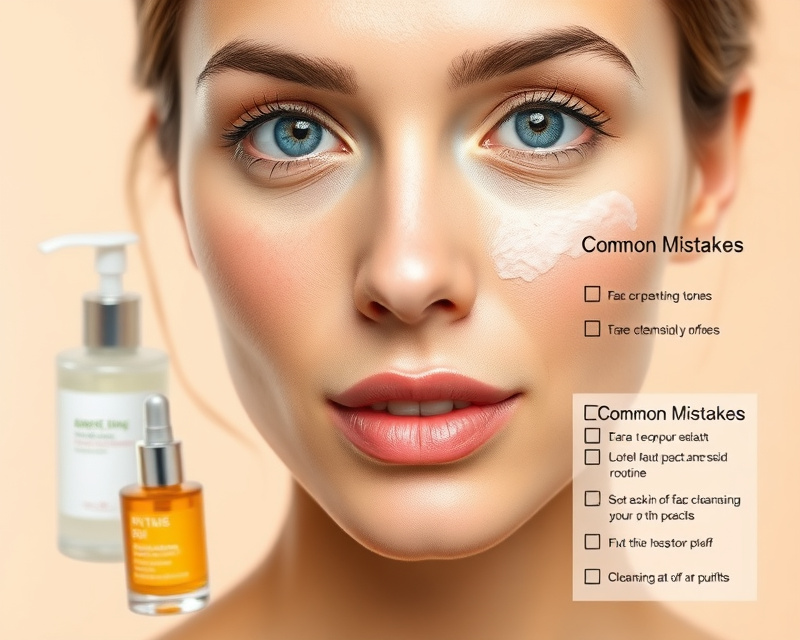 Błędy w oczyszczaniu twarzy: praktyczny poradnik i najczęstsze błędy