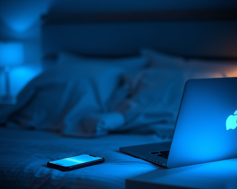 Niebieskie światło a sen i skóra: jak wpływa na cerę i co możesz zrobić od dziś