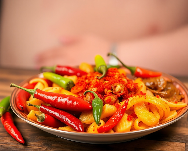 Ostre jedzenie a rumień: co jeść, czego unikać i jak obserwować efekty