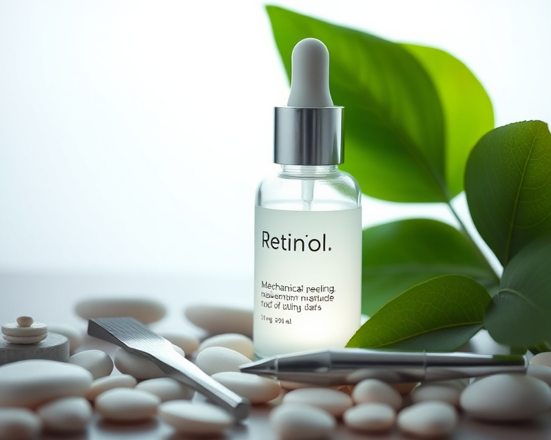 Retinol a peeling mechaniczny: praktyka stosowania: częstotliwość, łączenie, efekty