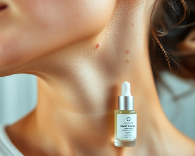 Trądzik na szyi: najlepsze strategie i czego unikać