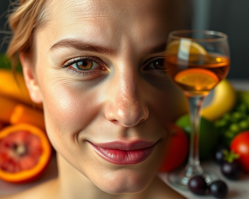 Alkohol a skóra twarzy: co jeść, czego unikać i jak obserwować efekty